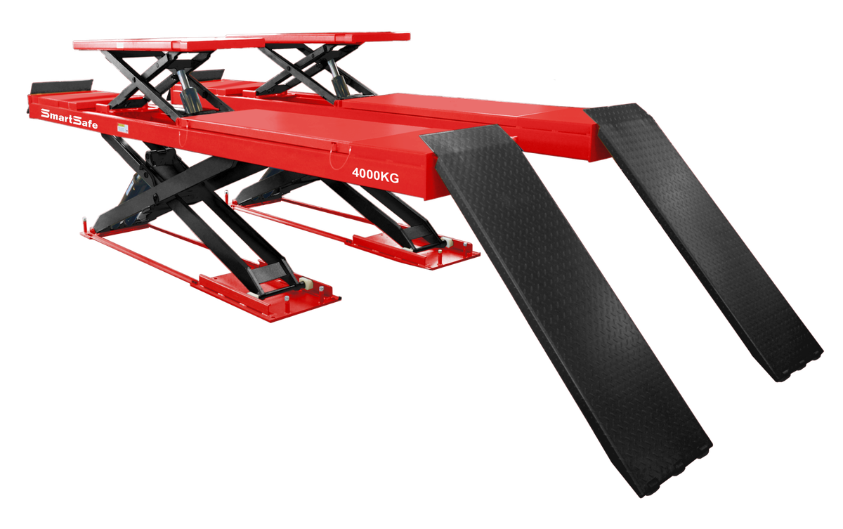 4-Ton 4-Post Alignment Lift with Center Scissor Jack LT840T